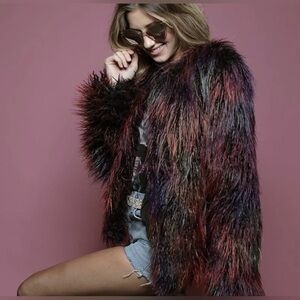 ♥️💜♥️ Spirithoods Alpaca Bomber Coat. Sold out at Spirithoods.